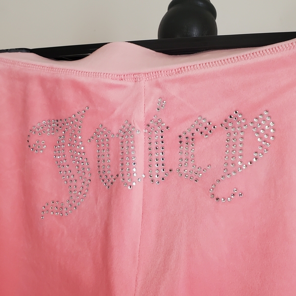 Juicy Couture Flamingo Pink Velour Tracksuit Set SIZE L. NWT - Picture 5 of 7